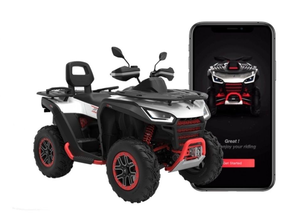 ATV 4x4 2 Locuri Segway Snarler AT6 L Limited pornire telefon