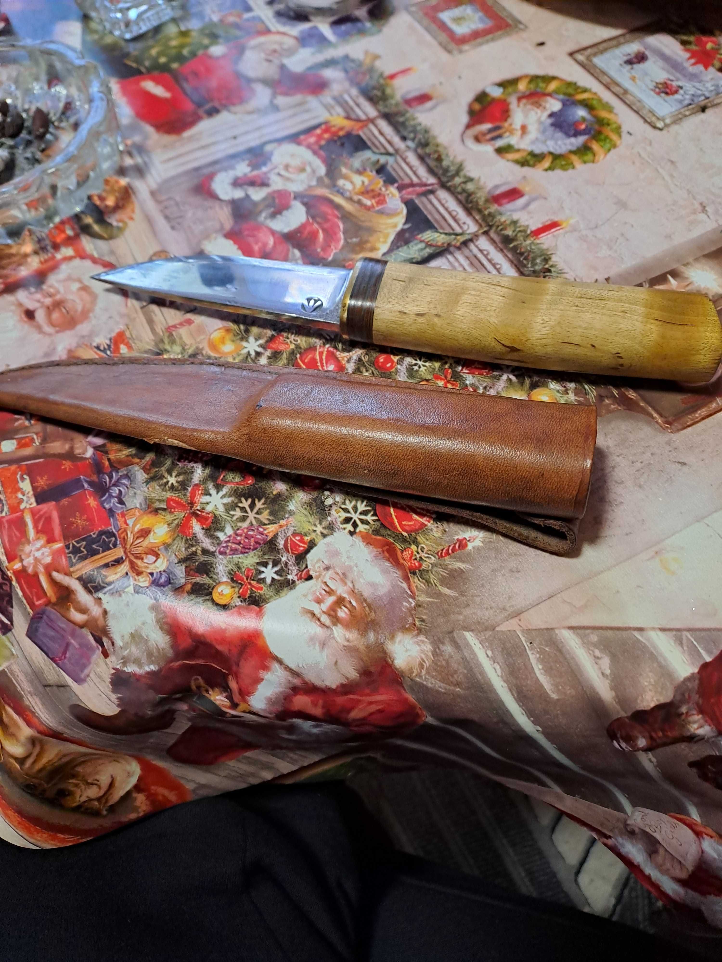 Ловен нож кован от шх15