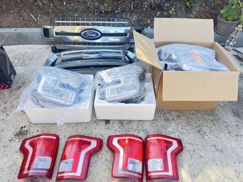 F 150  пълен комплект за повдигана .фарове ,решетка , стопове  Ф 150,