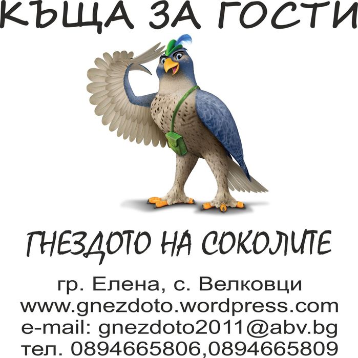 Къща за гост Гнездото на Соколите в гр Елена с. Велковци