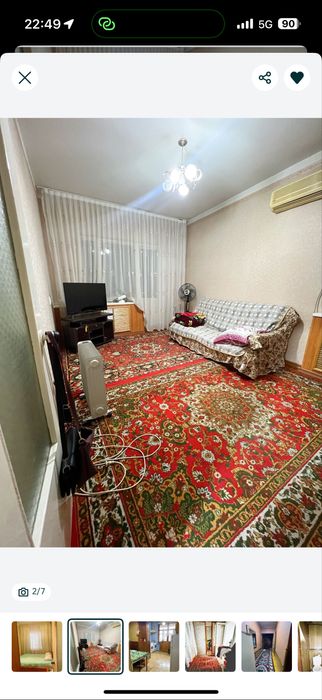 2-хонали квартира ижарага берилади / сдаётся 2-х комнатная квартира