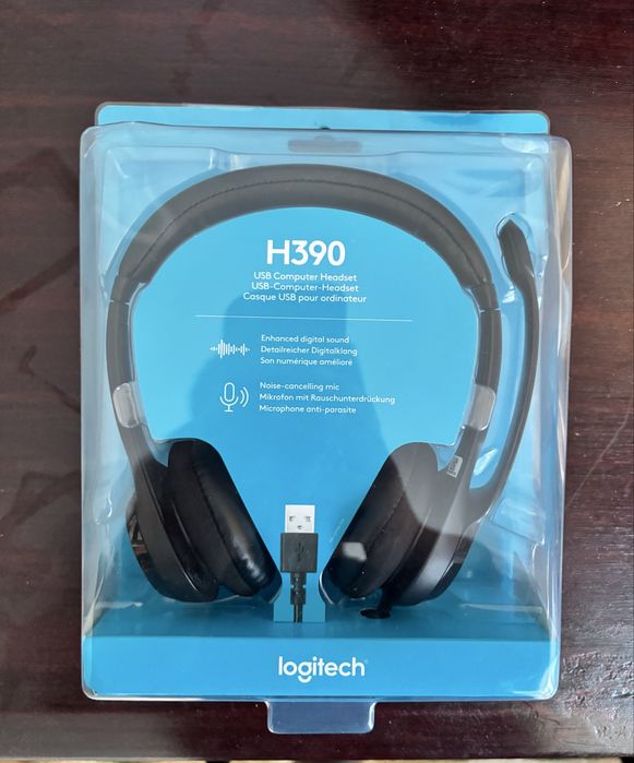Наушиники Logitech H390