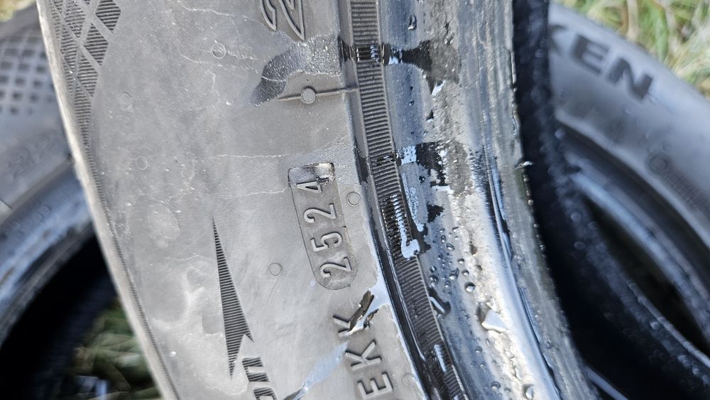 2бр гуми 225 55 17 дот 24 нексен