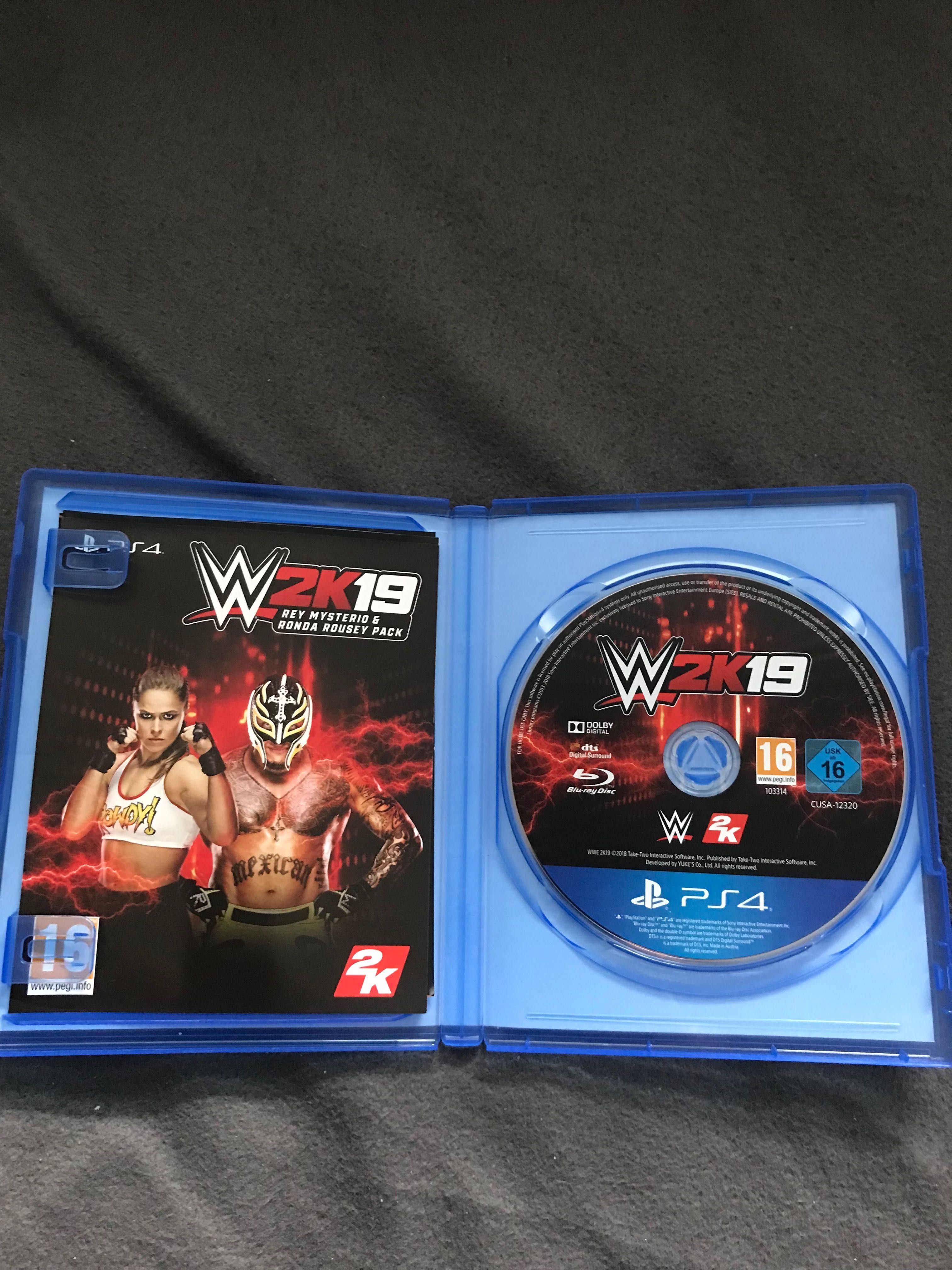 WWE2K19 PS4 Игра