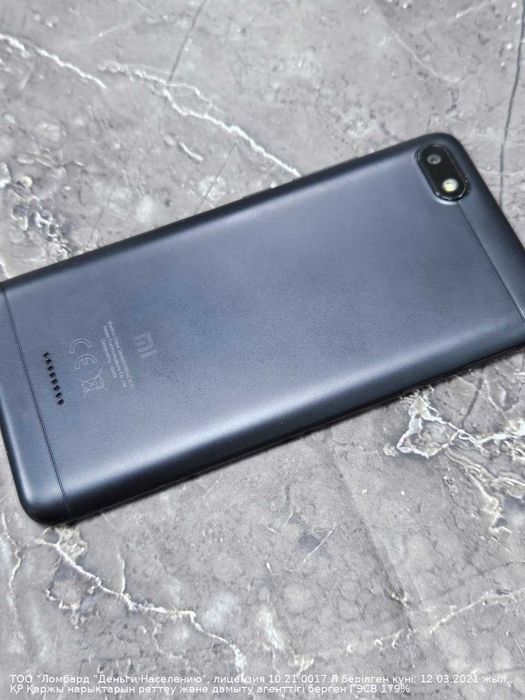 Xiaomi Redmi 6A, 16 Гб (г. Астана ул. Женис 24)Лот 775057