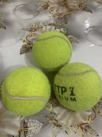 Теннисные мячи б/у оригинал в количестве 5 штук