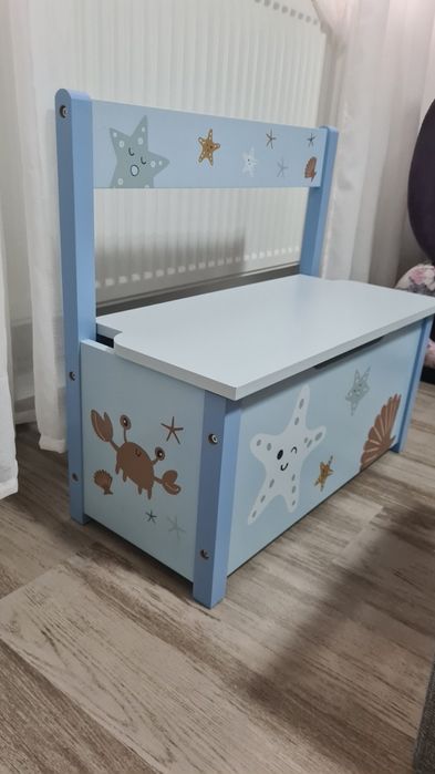 Băncuța cu spațiu de depozitare