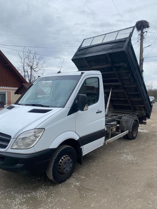 Mercedes Sprinter basculabil pe 3 parti