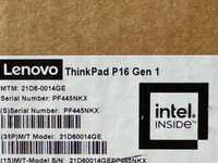 Laptop Lenovo Thinkpad P16 - i7/128GB/1T/8G-video