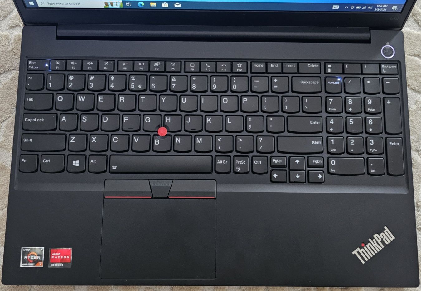 Lenovo ThinkPad E15 Gen 2  Ryzen 7
