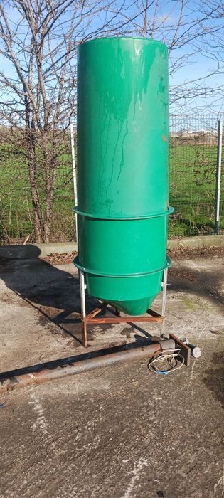 buncar  peleti cu   snec  pentru centrale termice pe peleti