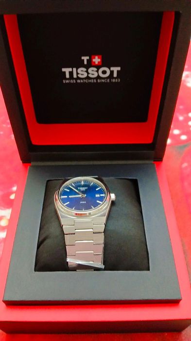 Tissot PRX Powermatic 80-Orinal Shevtsariya soati (Yangi,Quti billan)