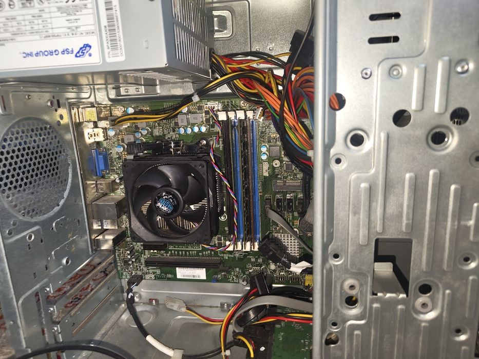 Компьютер AMD A8 7600 / 12 ГБ / 1 ТБ / Монитор + Клавиатура + Мышка