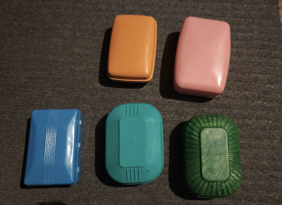 Советские мыльницы,  новые 5 штуки СССР по 300 за шт