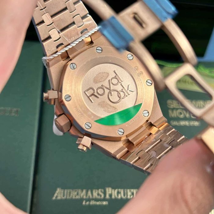 audemars piguet royal oak  злато/ кожа