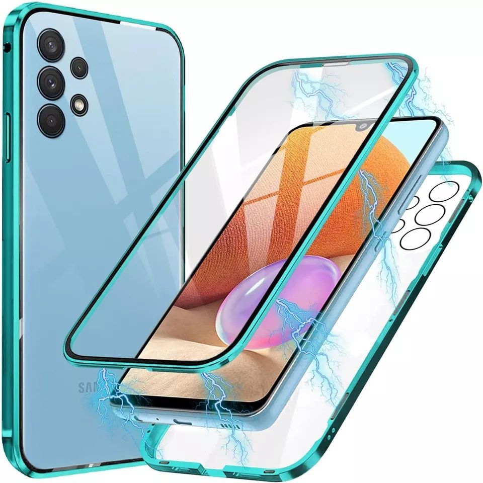Samsung Galaxy A33 A23 5G A13 4G / Двоен 360 градуса магнитен кейс