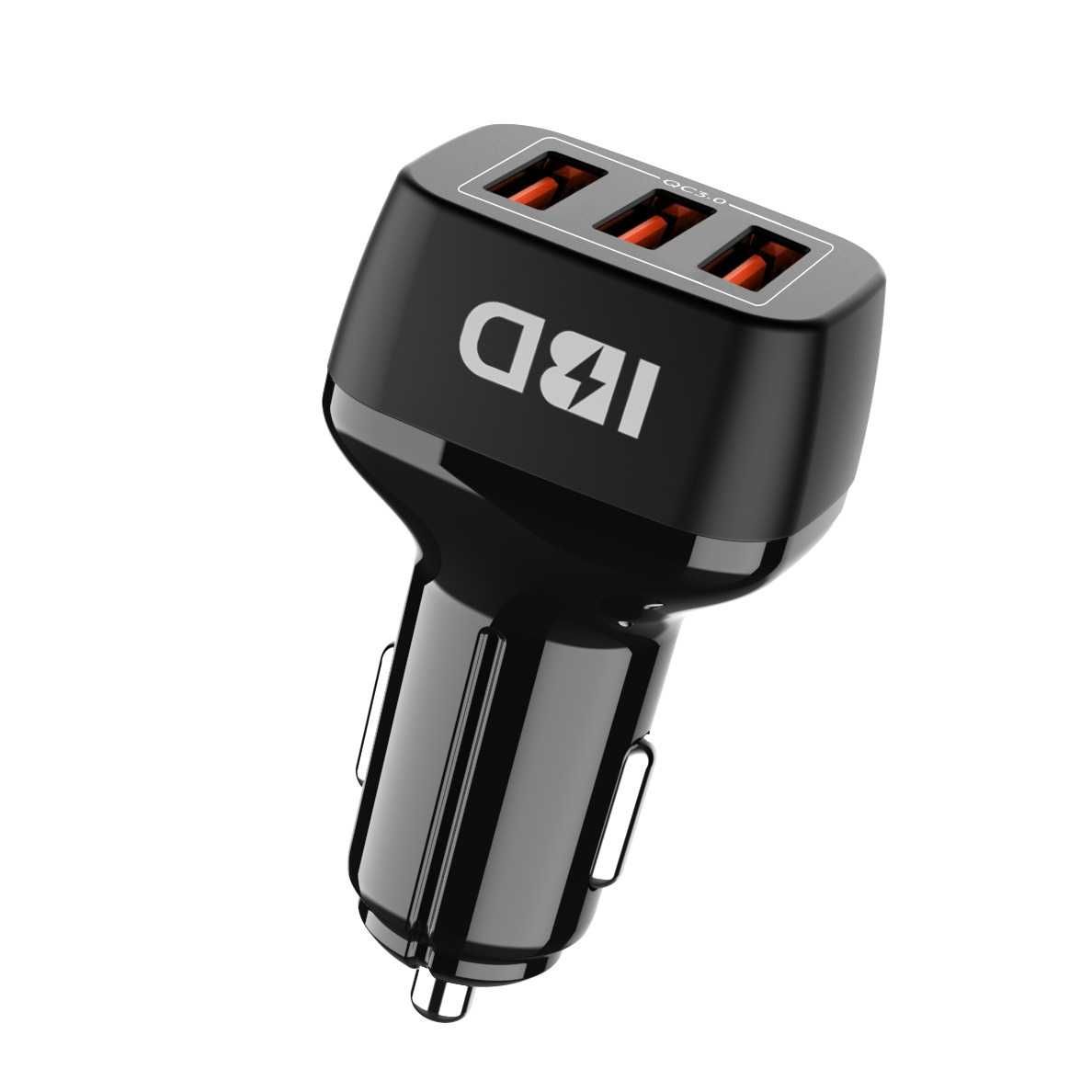 Incarcator Bricheta Auto 3 porturi USB QC 3.0 Incarcare Rapida FAST