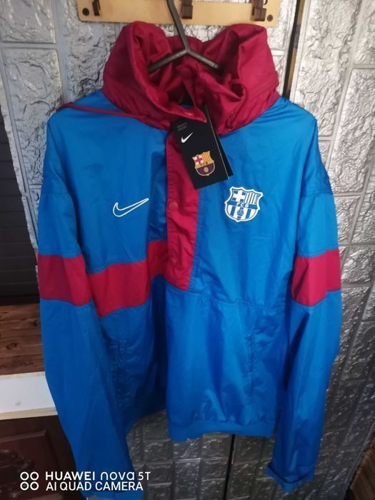 Jacketa hanorac Nike FC Barcelona.