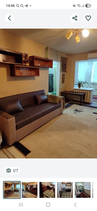 Ижарага уй берилади Юнусобод тумани 2/6/9 хамма шароитлага эга.