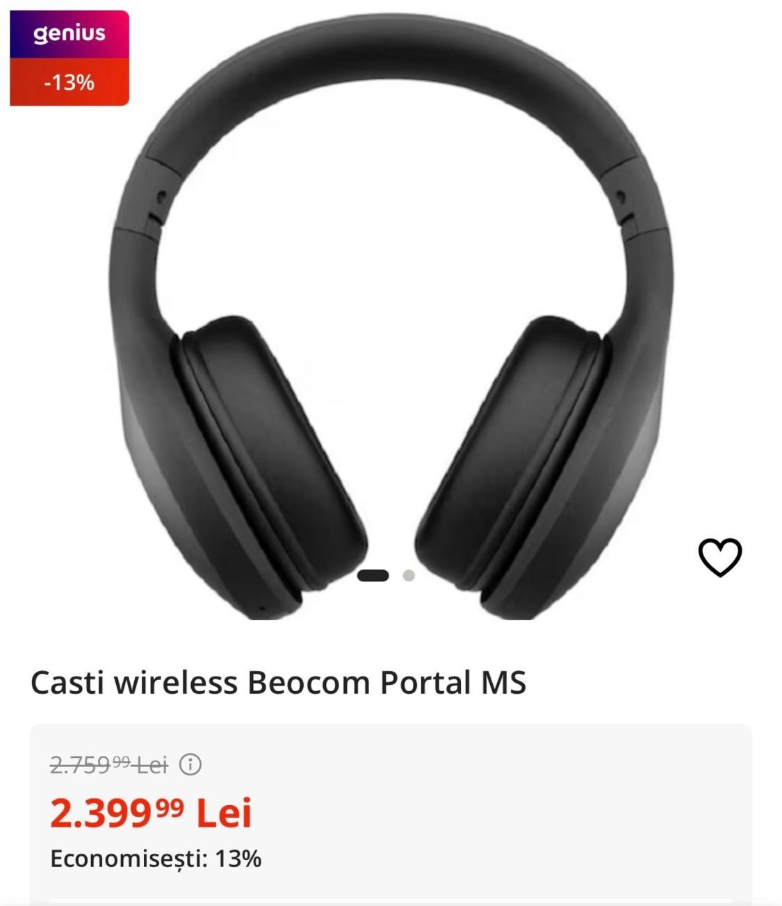 Casti wireless Beocom Portal MS