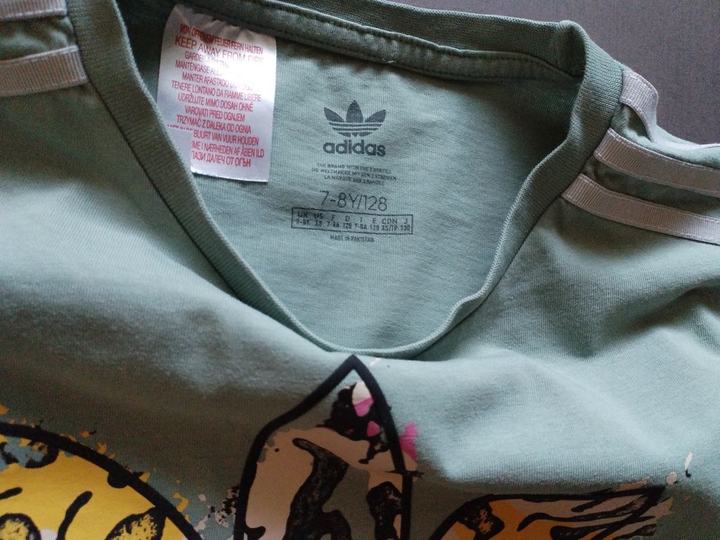 Adidas-7-8Y/128- детска тениска