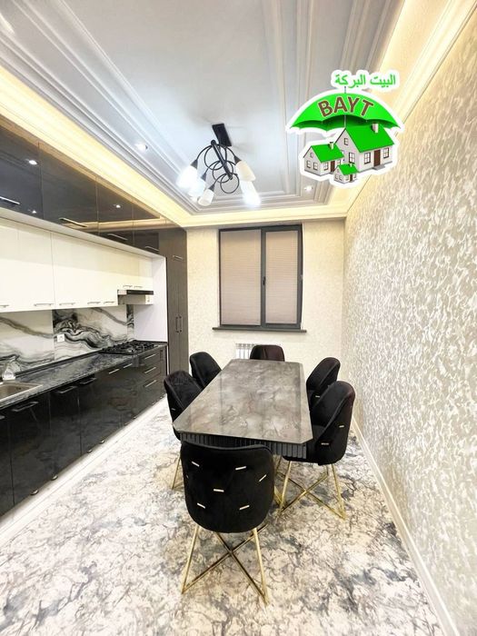 НОВОСТРОЙКА 1/7/9 Евроремонт Мебель+Техника [44м²] Чиланзар 14 квартал