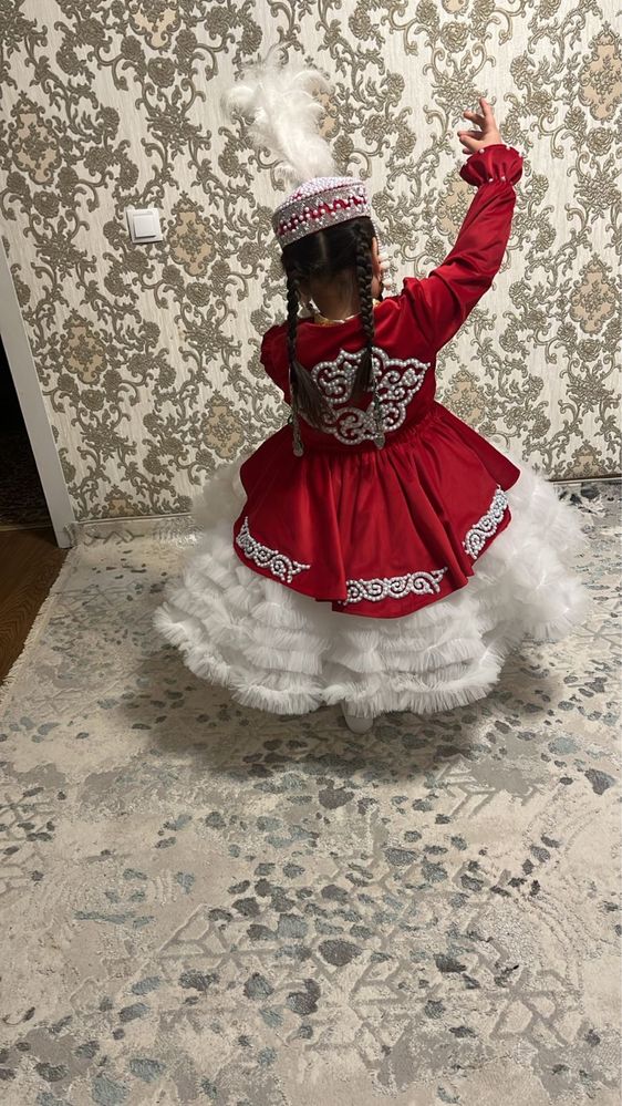 Платье камзел казахский