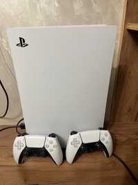 PlayStation 5 с двумя джостиками