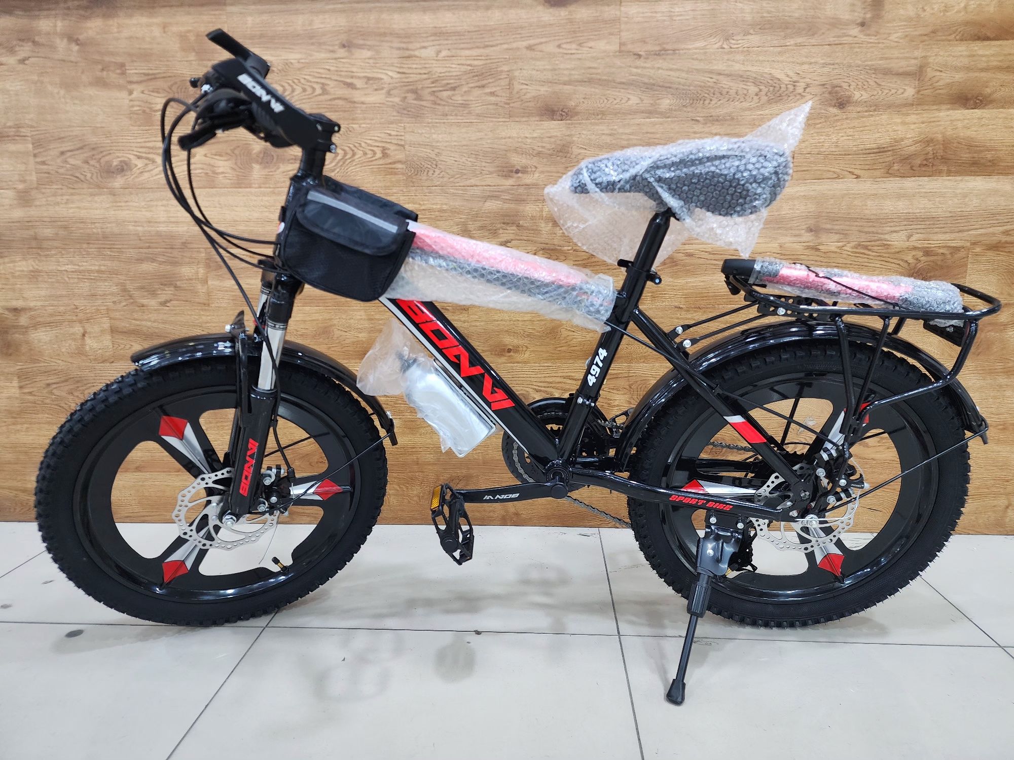 Velosiped. 12-28 razmergacha bo'lgan barcha turdagi velosipedlar