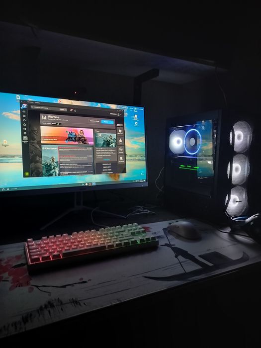 Мощный игровой ПК | RTX 4060 | 16GB RAM + доп видуха 1070 8GB