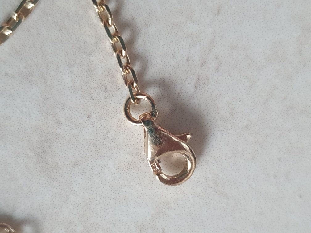 НАМАЛЕНИ!14к.златна гривна- 3.2гр. и сребърни гривни  тип Van cleef