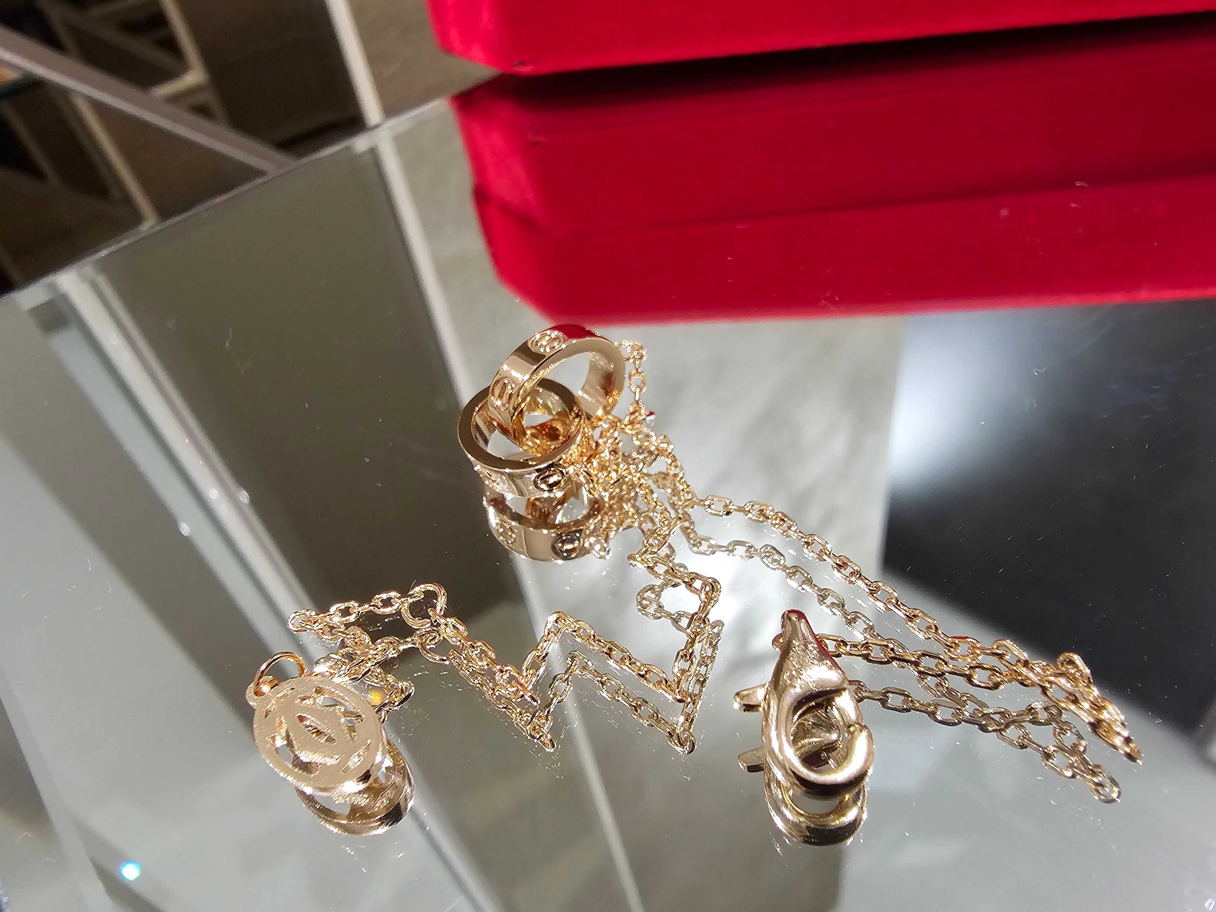 CARTIER Love Rose Gold Chain Мъжка / Дамска Гривна