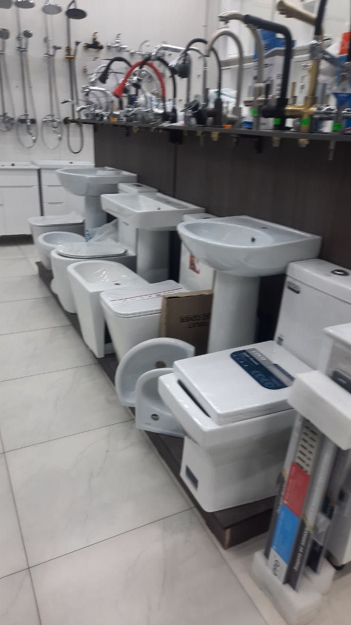 Новые унитазы по низким ценам