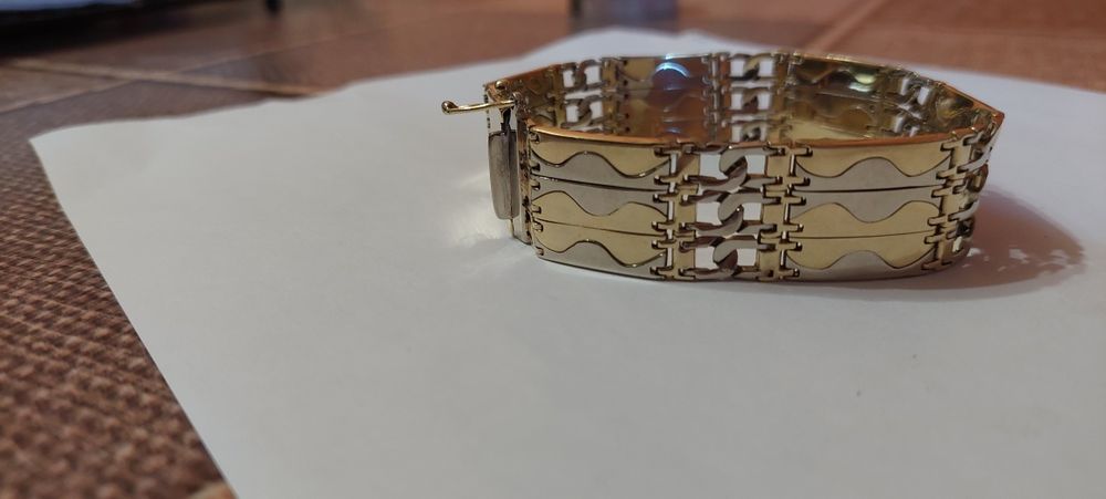 Златна Мъжка Гривна