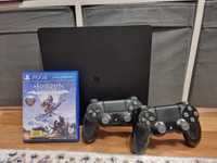 PS4 Slim + 2 геймпада