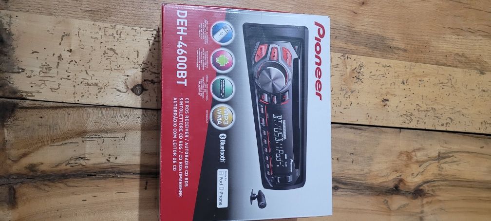 Player auto Pioneer cd/usb/aux/bluetooth