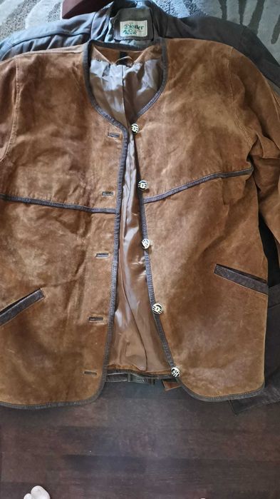 Haina vesta piele padurar silvicultor