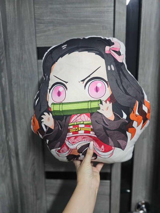 Игрушка подушка КРД, Танджиро, Незуко, Клинок, Иноске аниме подарок