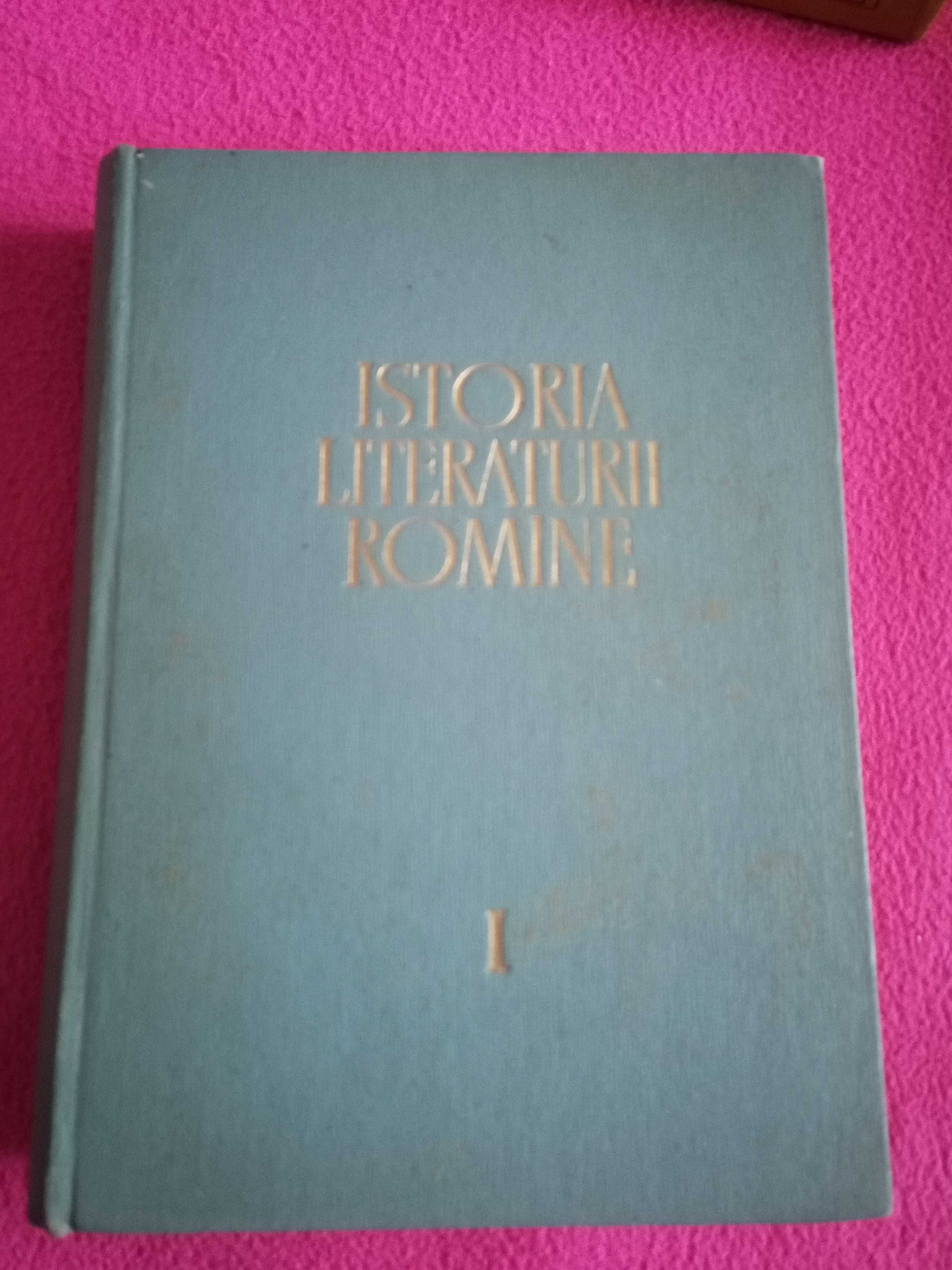 Istoria literaturii române, editată de Academia RSR,anii 1964,1968,197
