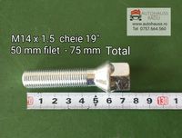 Prezoane Porsche, AUDI,  VW  M14 x 1,5  Total 75 mm cap Con