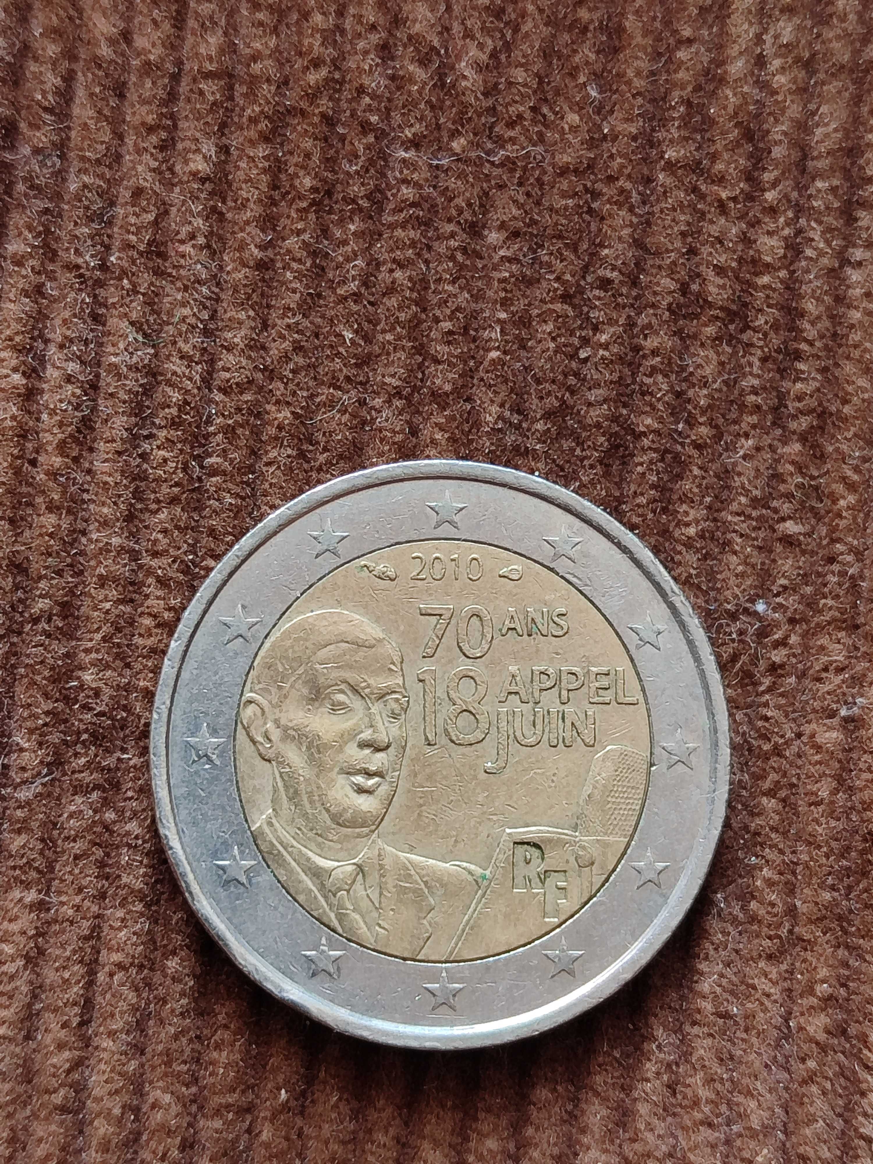 Френски монети 2€