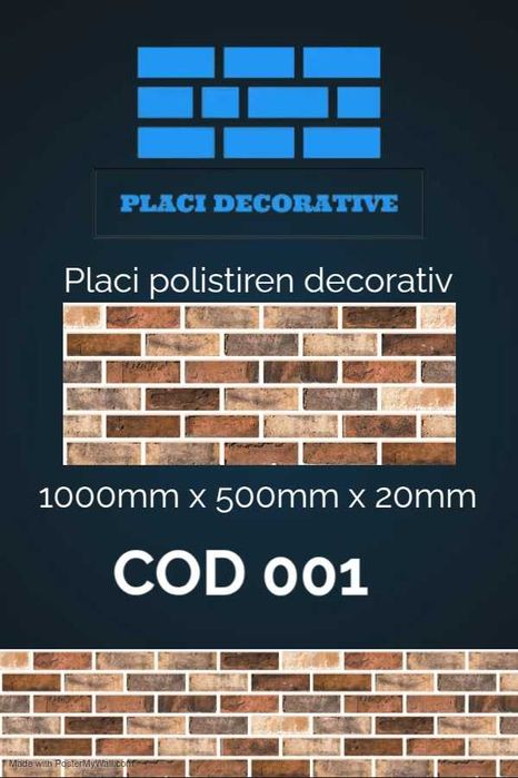 Placi decorative din polistiren
