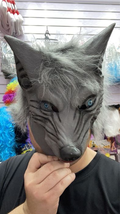 Маска волка Қасқыр маскасы