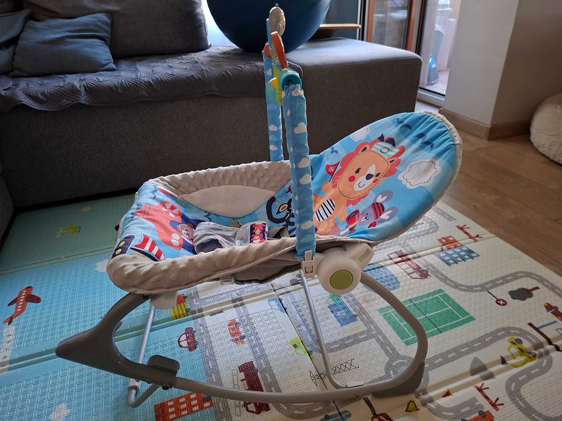 CHIPOLINO Шезлонг baby spa син