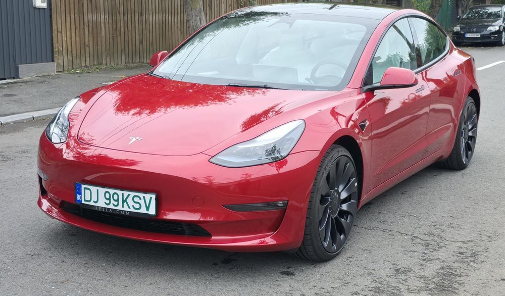 Tesla Model 3 Performance NOUĂ !!! 3.400 KM !!!  Extra Full - An 2023