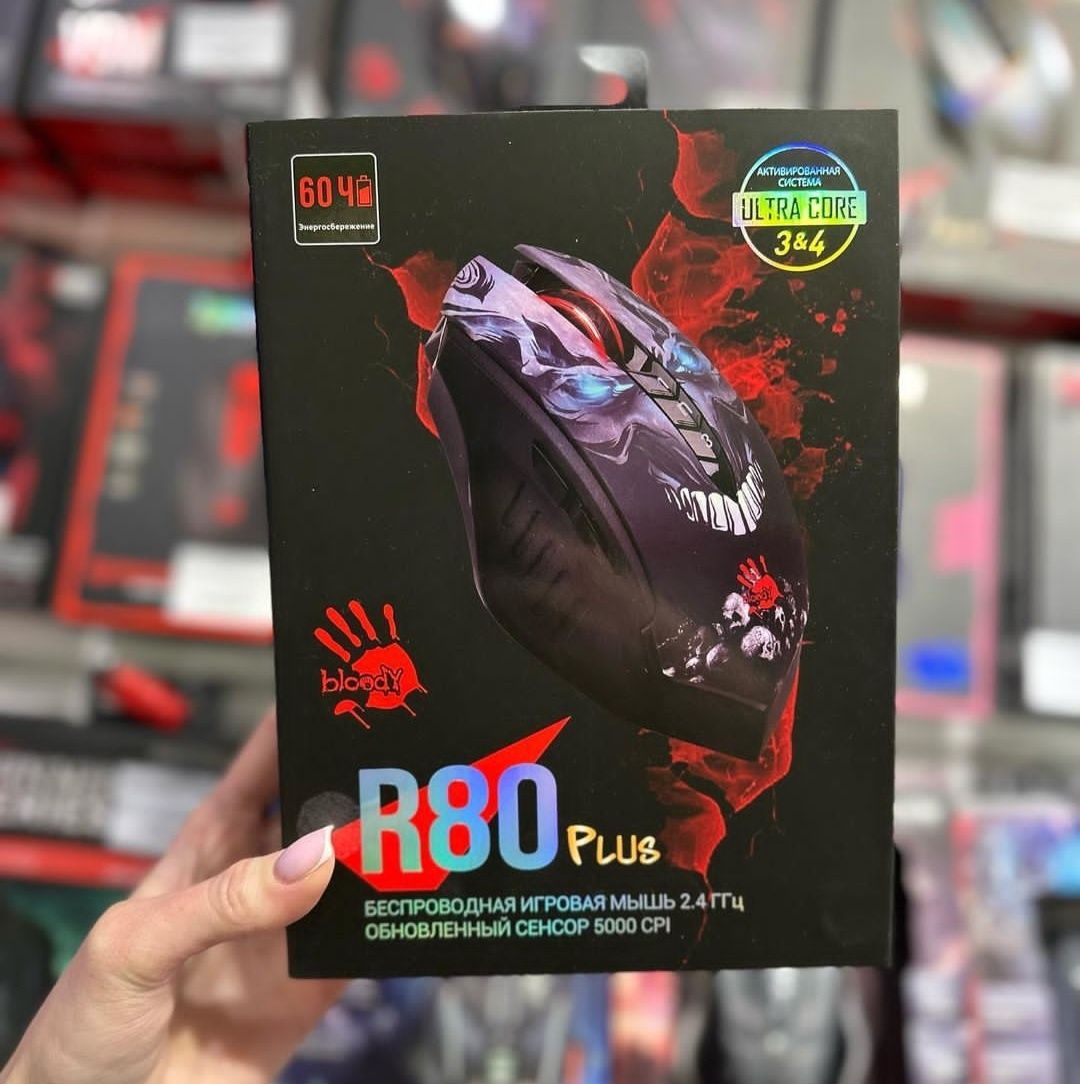 Bloody R80 Plus Wireless Беспроводная мышка/мышь