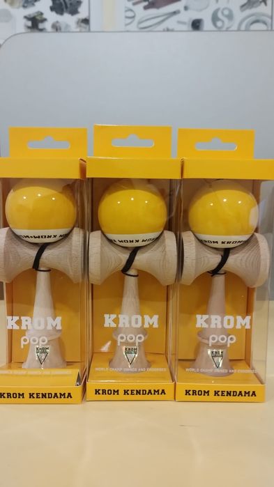 Kendama krom pop