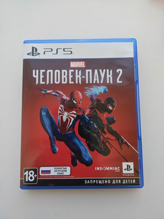 Человек паук 2 ps5  оригинал