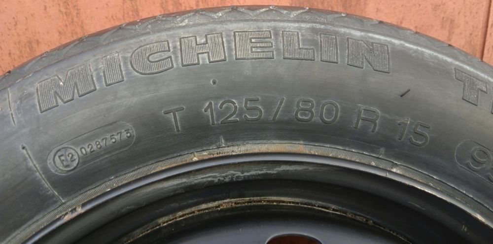 Резервна гума патерица 15 цола 4х98 58.1мм Fiat Alfa Lancia Фиат 4x98