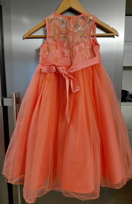 Официална детска рокля 4-6 години